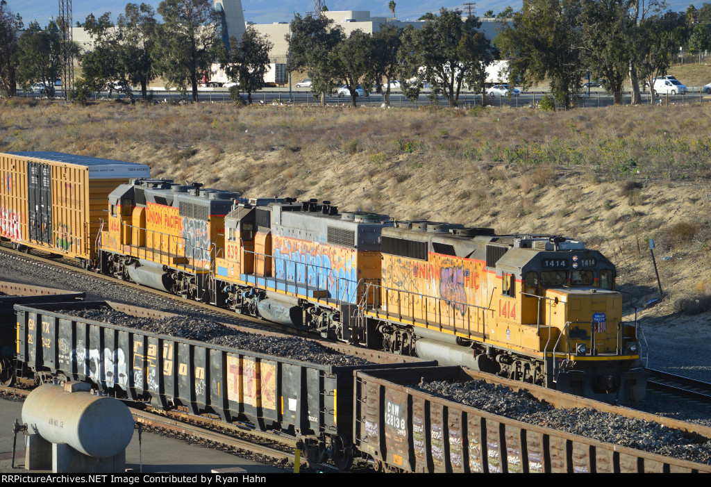 UP 4 Axle Power In Colton